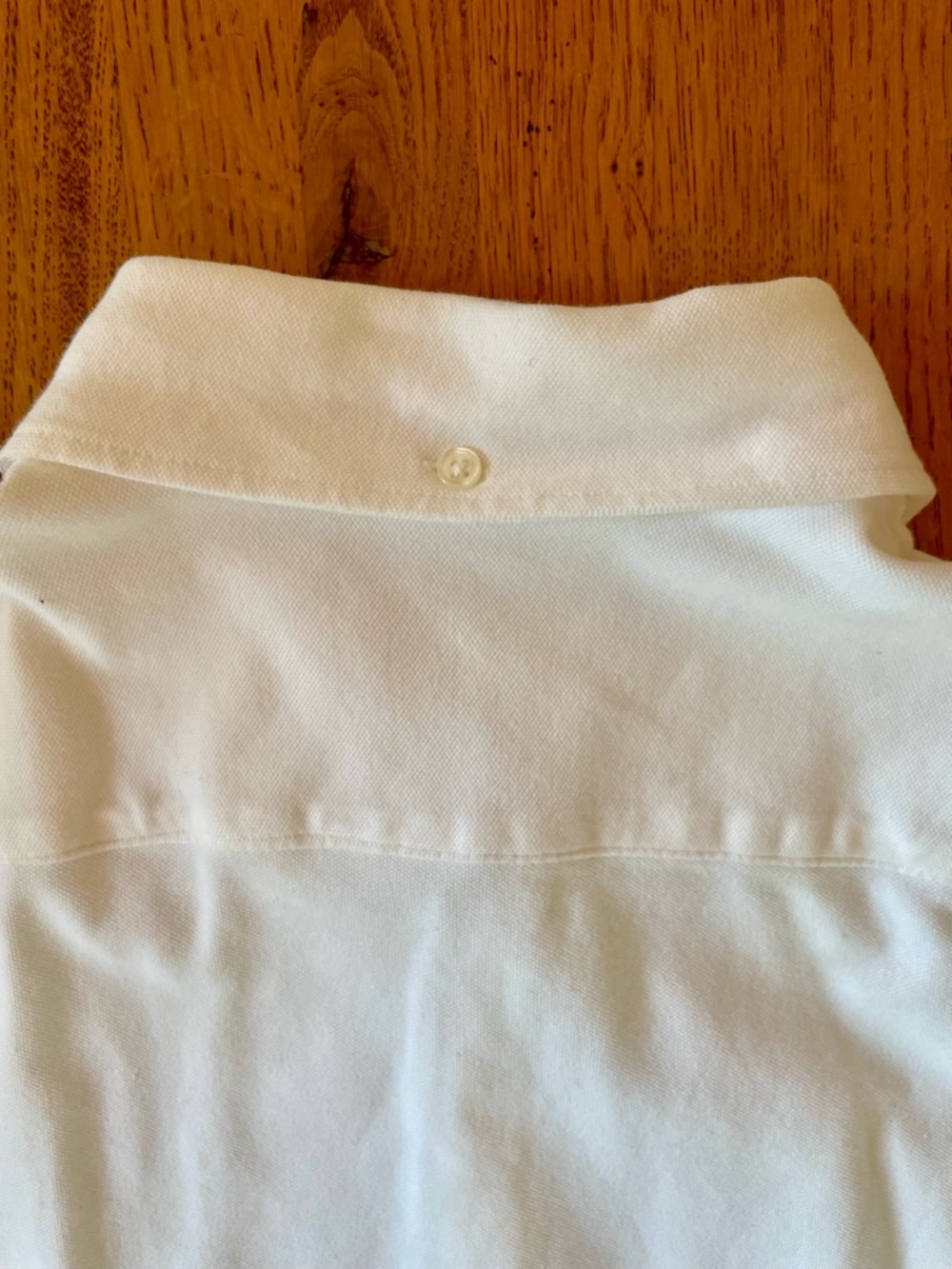 Abercrombie & Fitch Men's Knit White Button-Down - Picture 4 of 7